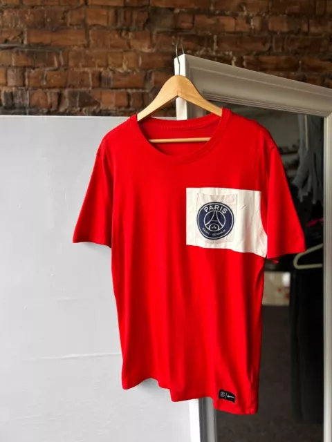 Camiseta roja paris saint germain 2025