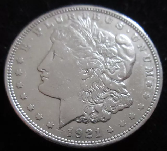 Mds Usa One 1 Dollar 1921 D "Morgan Dollar", Silber  #G 2