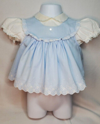 Vintage Baby Girl Clothing Dress Blouse Friemanit Handi Panti Alexis 9 Months