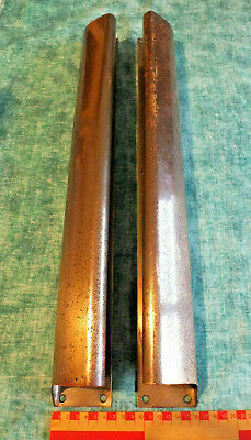Superb Large Pair Of Reclaimed  Antique Bronze / Brass Door Handles / Pulls  24"