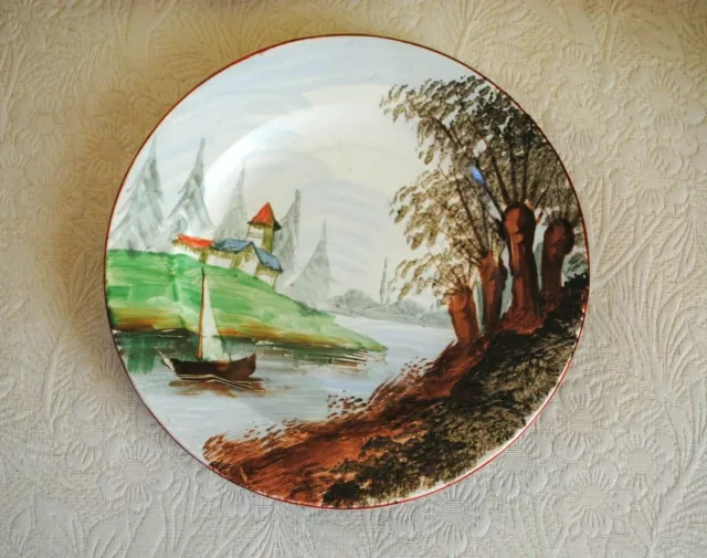 Ancienne Assiette En Faience De Creil Et Montereau - 1884/1920