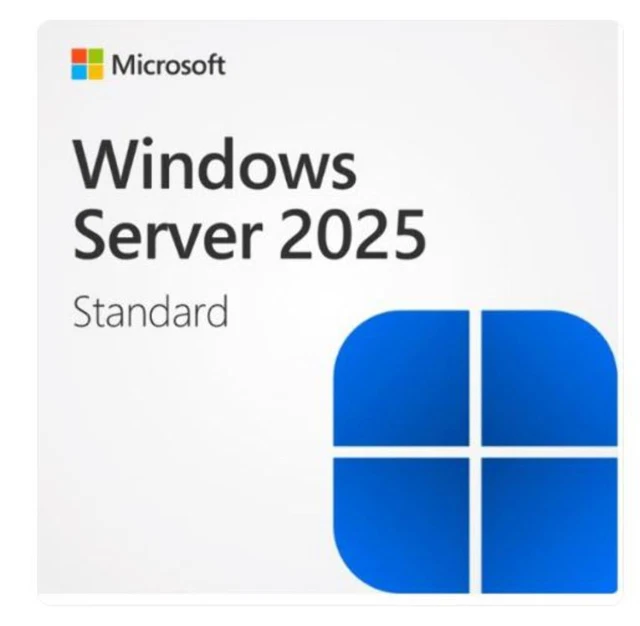 MICROSOFT WINDOWS SERVER Standard 2025 64Bit English 1pk DSP OEI DVD 16 ...