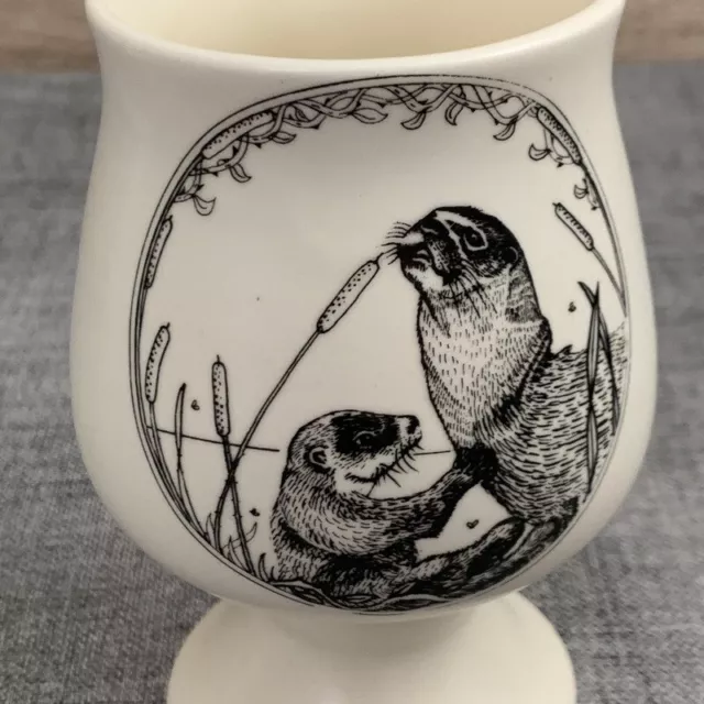 Prinknash Pottery Small Otter Vase 3