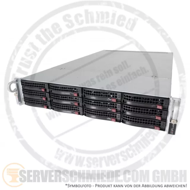 Supermicro CSE-829U 2x E5-2620V3 192GB 6x 32GB RAM 1,2TB HDD 2xPSU vmware Server