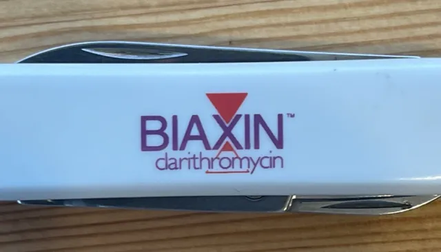 Victorinox CLASSIC SD Logo 'Biaxin Clarithromycin' Swiss Army Pharmaceutical