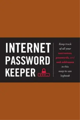 Eric Butow Internet Password Keeper (Record Book)