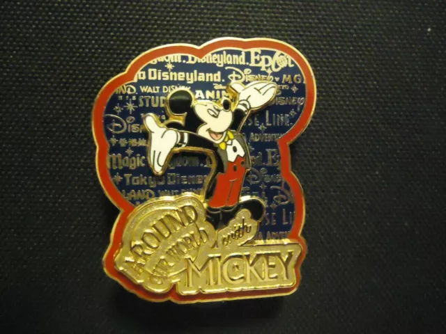 Disney Wdw Around Our World With Mickey Mickey Mouse Completer Pin