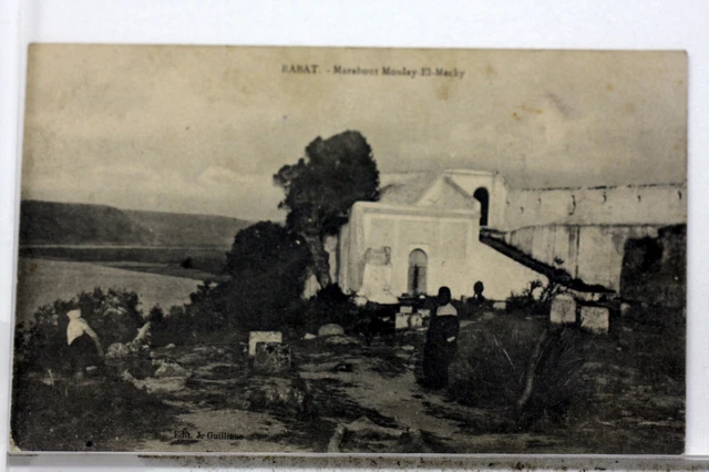 Maroc Rabat Marabout Moulay El Mecky  Cpa Postcard  8848