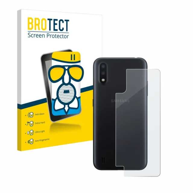 Anti Reflet Protection Ecran Verre pour Samsung Galaxy M01 (Arrière) Film