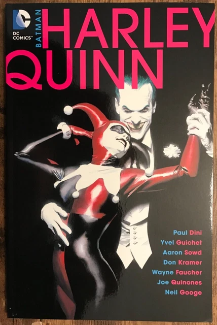 Batman Harley Quinn TPB Paul Dini The Joker Alex Ross Cover 2nd Print NM/M 2016