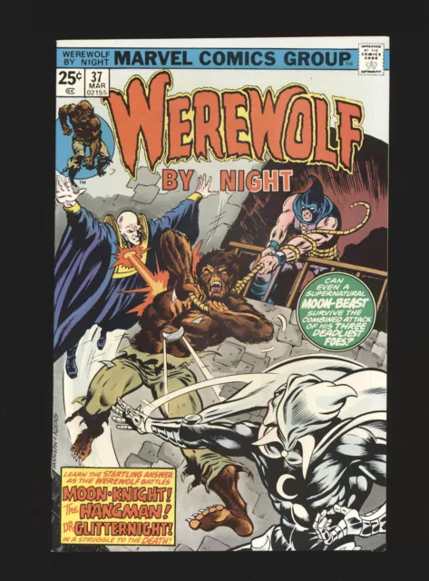 Werewolf By Night # 37 - Moon Knight appearance VF+ Cond.
