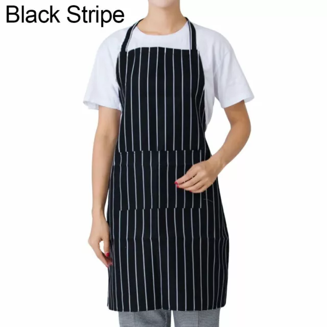 Apron Bib Kitchen Cooking Washable Front Pocket Butcher Waiter Chef Cook Craft