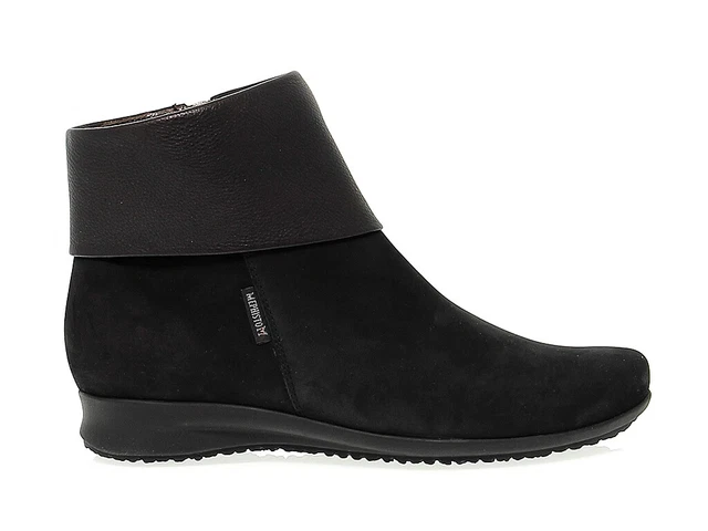 Bottines MEPHISTO FIDUCIA en cuir noir - Chaussures Femme