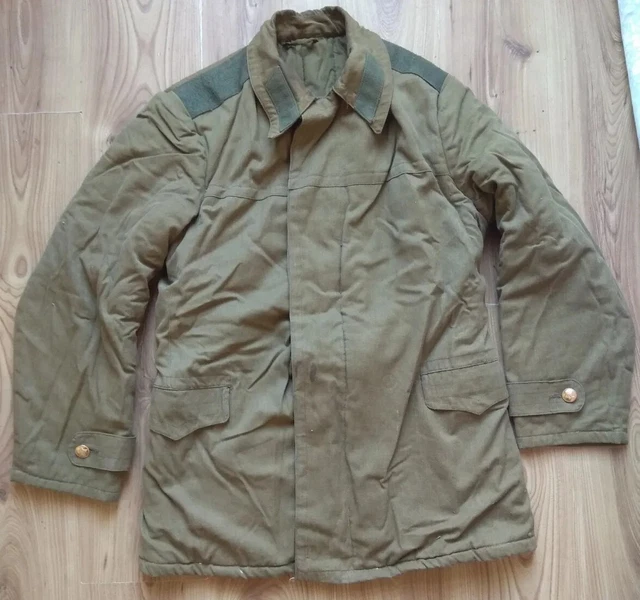 RARE VINTAGE OLD Soviet Army USSR Soviet Uniform winter Jacket Military