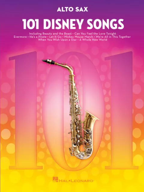 101 DISNEY SONGS for Alto Sax Alto Sax $21.27 - PicClick