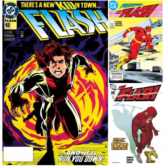 Flash U PICK comic 0 1-247 92 1st Impulse 134 197 1987 DC comic DCEU Flashpoint