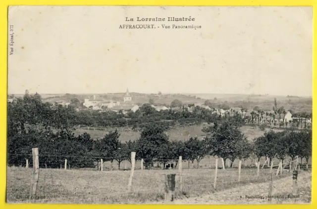 cpa Lorraine 54 - AFRACOURT (Meurthe and Moselle) Panoramic view of the VILLAGE