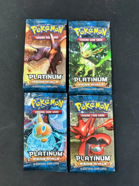 Pokémon Platinum Rising Rivals Empty Pack Art-Set! Great For Display [No Cards]