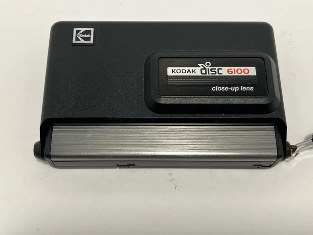 Cámara Kodak Disc 6100 de colección década de 1980 para repuestos o reparación