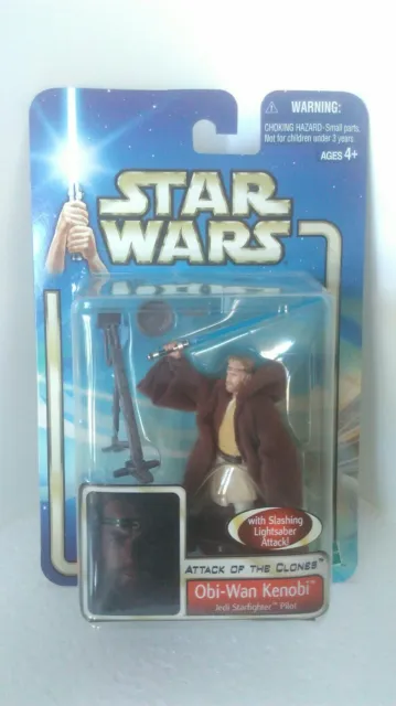 Star Wars figurine Obi-Wan Kenobi (Jedi starfighter pilot) Attack of the Clones