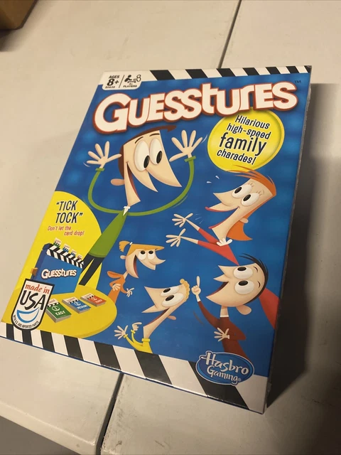 GUESSTURES FAMILY CHARADES jeu 320 cartes scellées dans sa boîte neuve