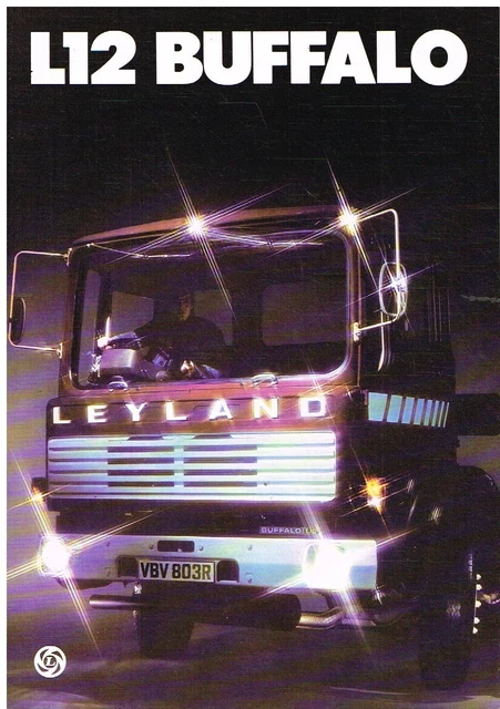 LEYLAND BUFFALO TRACTOR Unit (With L12 Engine) Orig 1976 Factory Sales ...