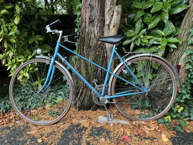 Vélo De Ville Vintage Peugeot Neiman – Femme – Blanc – 650b – 3 Vitesses – France