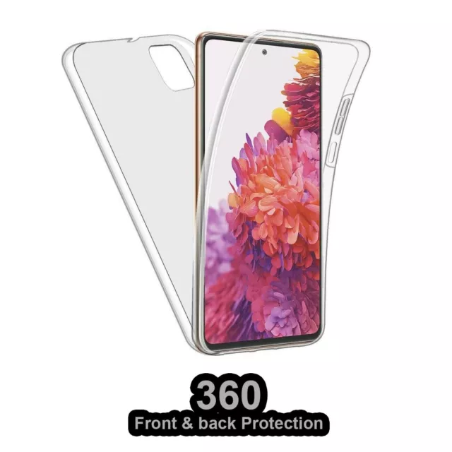 Pour Samsung Galaxy S20 Fe Étui 360 Entier Protection avant Arrière Clair Housse