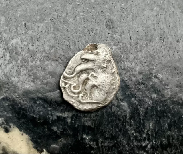 Monnaie Gauloise Denier EDUENS a la lyre Monnaie Gauloise Denier EDUENS a la lyre