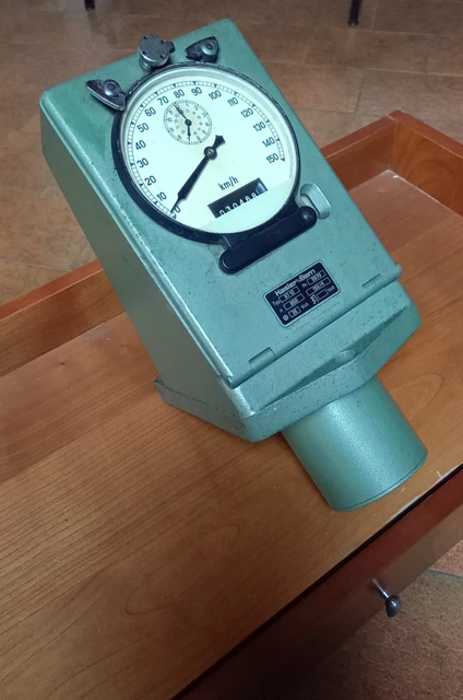 Compteur vitesse Hasler pour locomotive CFF SBB FFS Vintage (Défectueux
