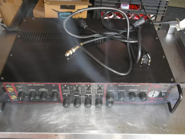 SWR SM400s 500 watt Professional Stereo/Mono HYBRID Bass Amplifier Head