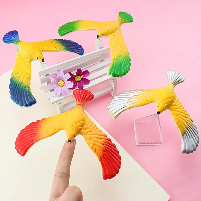 Novelty Balance Eagle Bird Toy Magic Maintain Balance Home Fun Toy Kid GiftC TA