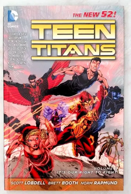 TEEN TITANS Vol 1 It's Our Right To Fight New 52 Graphic Novel DC Comics NEW! NM