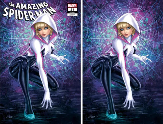 Amazing Spider-Man #27 (Dawn Mcteigue Exclusive Trade/Virgin Variant Set)