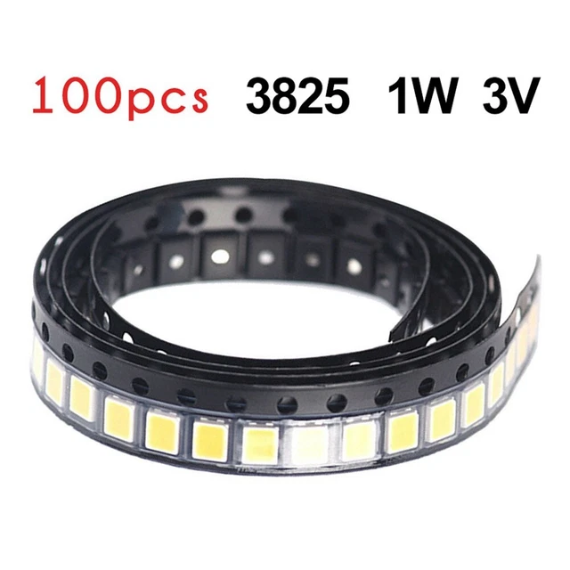 100Pcs 3528 SMD Lamp Beads 3V Repair TV For L-G LED TV Backlight Strip Bar