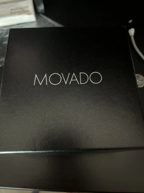 Movado Silver White Sunray Women's Heritage-datron Quartz 3650037 Watch