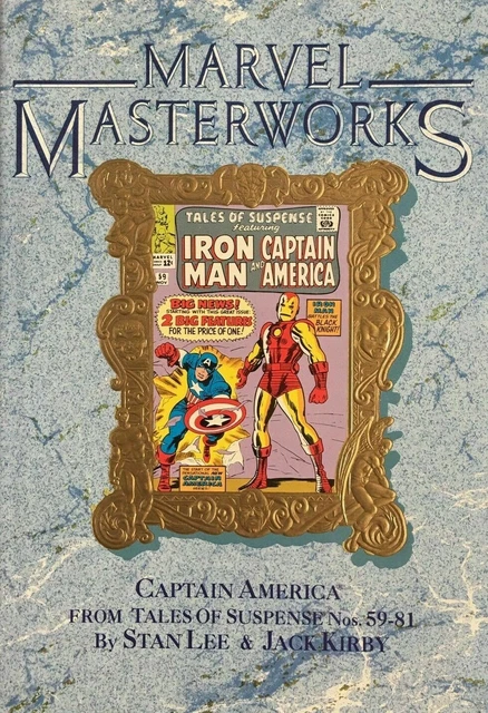 Marvel Masterworks Captain America Volume 14 Hardcover Library Dlx GN MMW OOP NM
