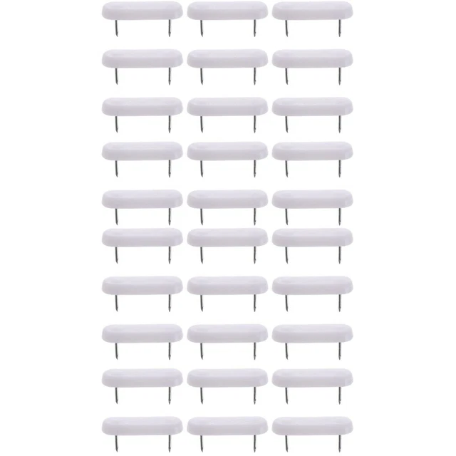 SET OF 2 Nail on Furniture Pads Feet Nails Leg for Carpet Socks £25.18
