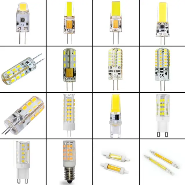 ★TheQ★ LED Lampe G4/G9/R7S 12V-230V LED-Birnen ab 1,2W SMD COB Energieeinsparung