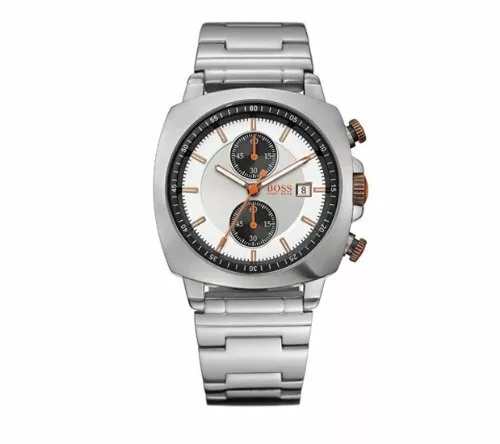 MONTRE Homme HUGO BOSS. CHRONO. DATE. Bracelet et Cadran en Argent 399,00 € NEUF