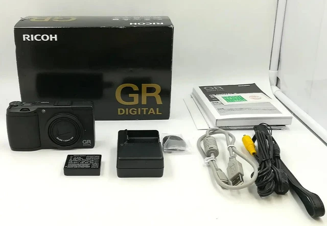 RICOH Digital Camera GR DIGITALII 10MP From Japan Fedex Used Tested