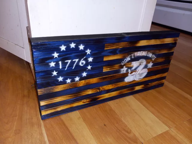 Wooden American Flag | Rustic American Flag | Wood Wall Art | Woodworking