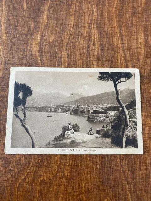 Cartolina Sorrento viaggiata 1927