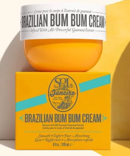 Sol De Janeiro Brazilian Bum Bum Cream 8 fl oz / 240 ml (Large) - New in Box