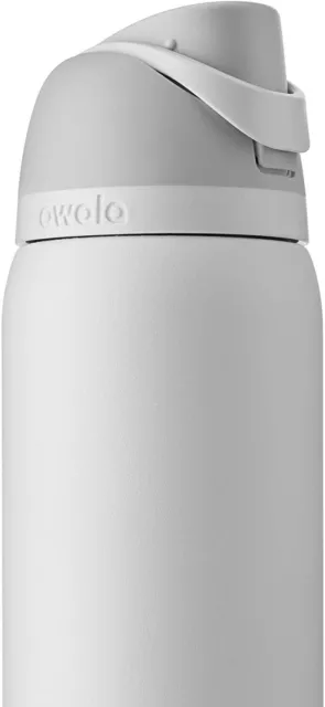 OWALA FreeSip Insulated Stainless Steel Water Bottle  Straw for Sports 32 ounce