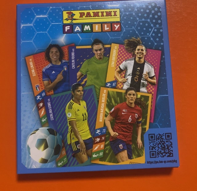 MCDONALD'S HAPPY MEAL 2023 Panini Family Cal. Mondiale Femminile
