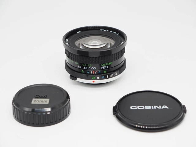 COSINA 20MM F3.8 MC WIDE ANGLE $211.13 - PicClick CA