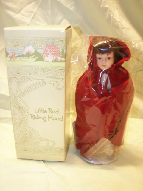 NOS Vintage Avon Fairy Tale Doll Collection "Little Red Riding Hood"