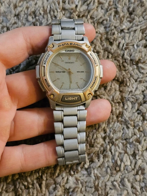 CASIO TWINCEPT WORLD Time Ana Digi Quartz Abx 68 Japan Men s. 79.99 PicClick