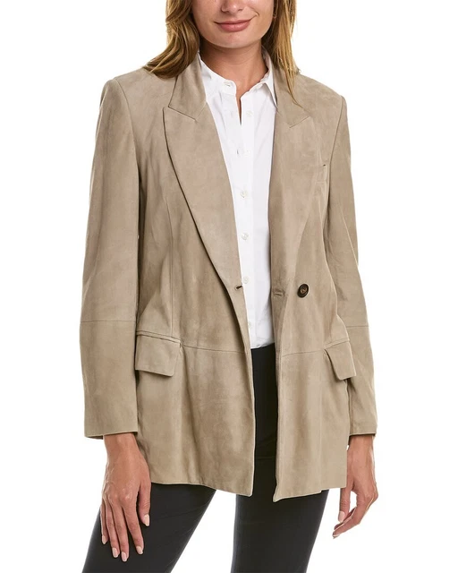Brunello Cucinelli Suede Jacket Women's  40